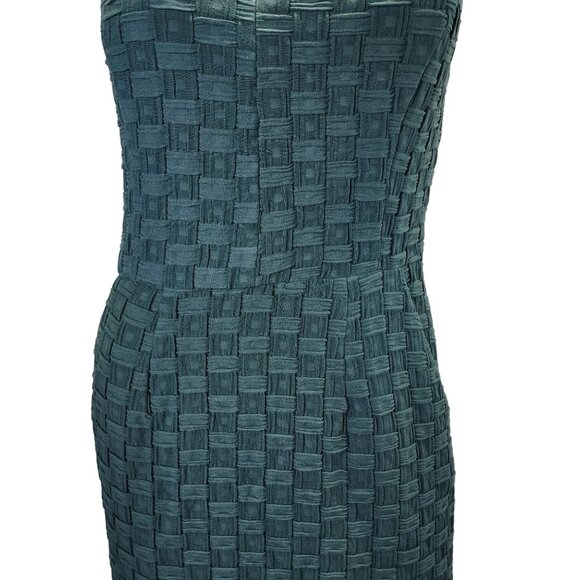 Tabitha Green Basket weave Knit Sheath Dress Sleeveless Size 4 - Picture 6 of 14